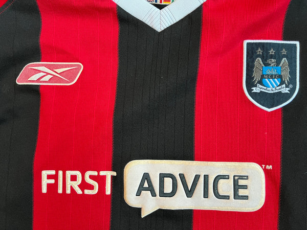 Manchester City 2004/05 Vintage Tercera Jersey Tamaño Grande 