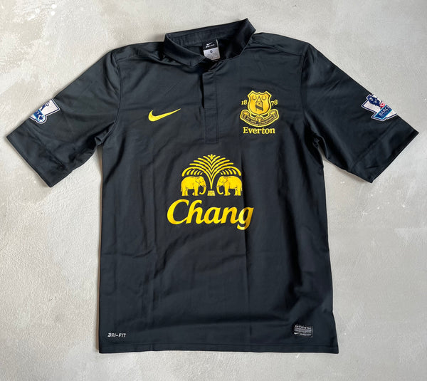 Everton 2012 Mirallas Vintage Away Kit Size Medium