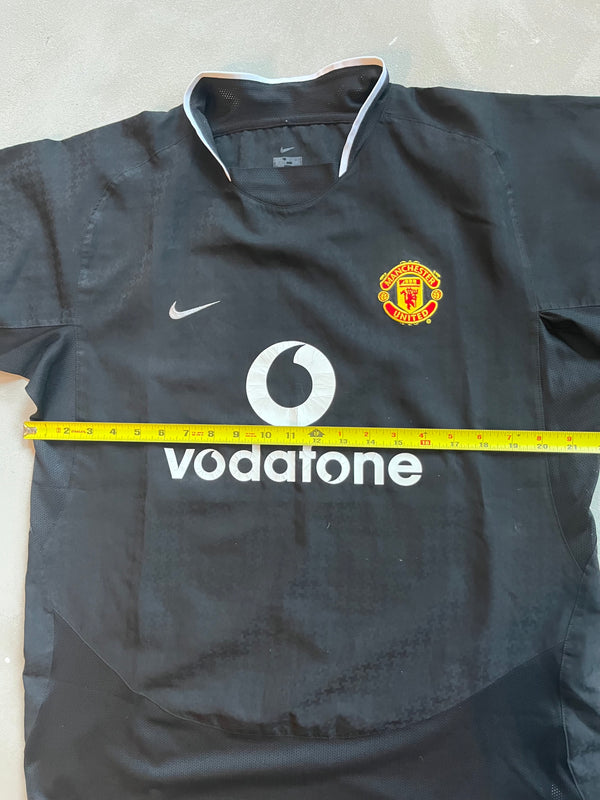 Camiseta de visitante del Manchester United Vintage 2004 - Talla XL 