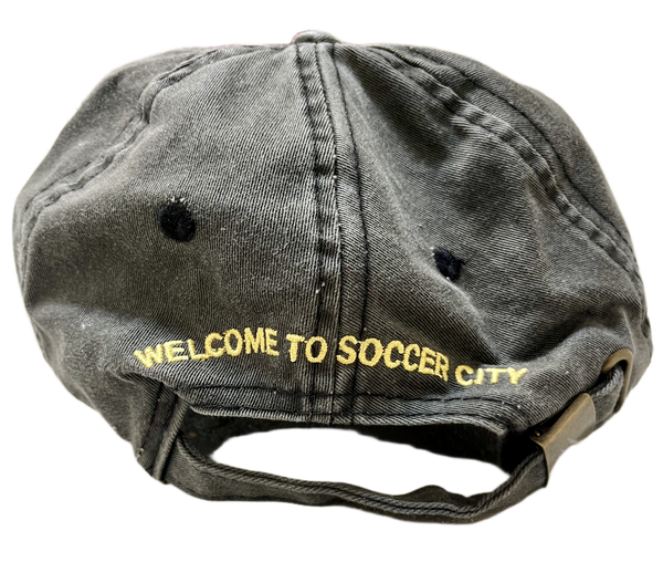LA Galaxy Vintage Logo Soccer City Retro Strapback Hat