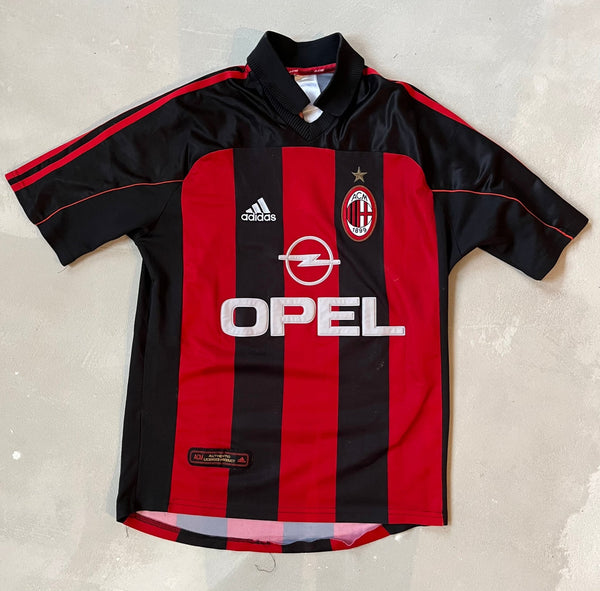 AC Milan 2001/02 vintage Home Jersey Taille Petite 