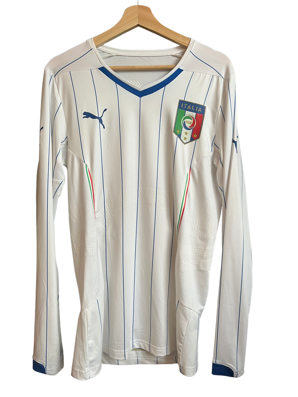 Italy 2014 Vintage Away Long Sleeve Jersey